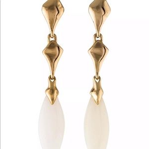 Authentic and signed Alexis Bittar drop earrings